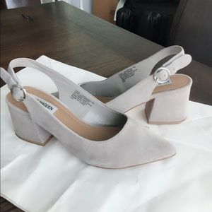 Steve madden grey heels